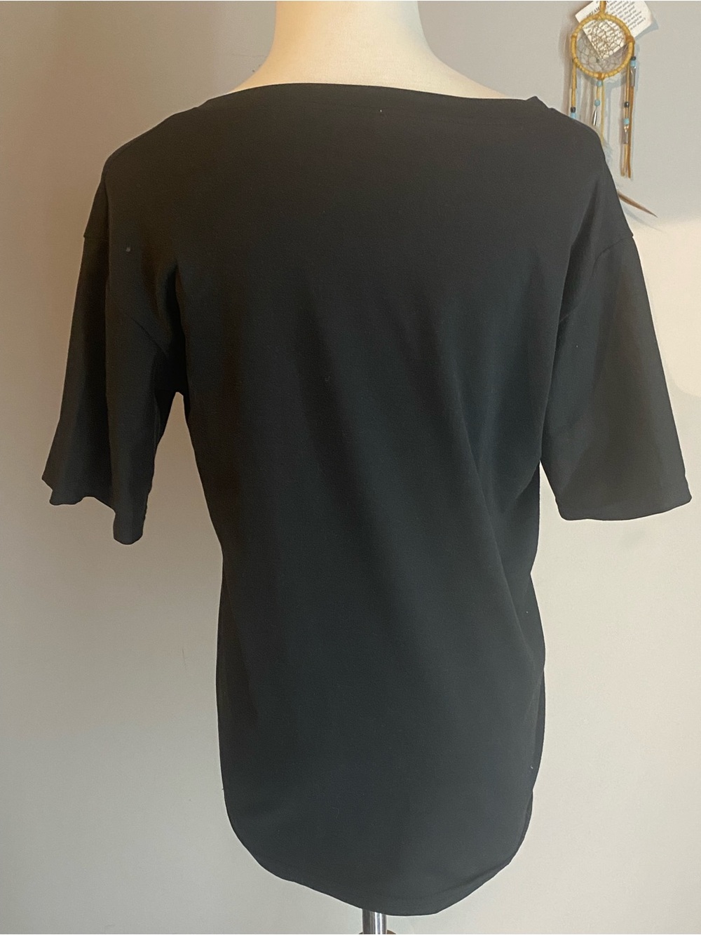 Black 'Robotic' Graphic Short Sleeve Tee - Picture 5 of 9